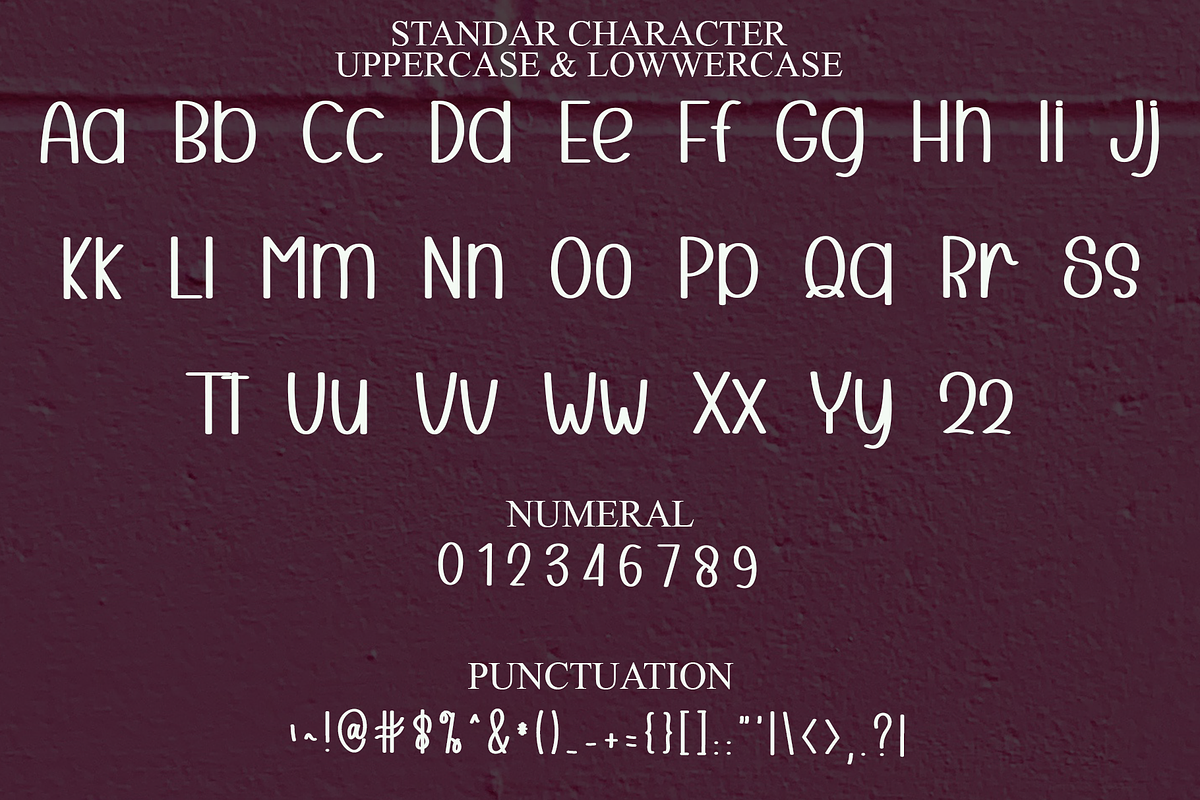 Simple Highland, a Sans Serif Font by InermediaSTUDIO (Photo 7 of 8)
