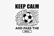 Funny Football Quote T-Shirt Design, a Sport Illustration by shaondesigns (Thumbnail 2 of 6)