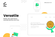 Minimal AI line Illustration, a Person Illustration by springrain studio (Thumbnail 3 of 10)