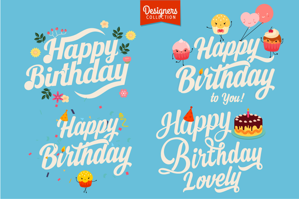click! big birthday bundle, an Illustration by VectorBakery (Photo 2 of 6)