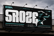 Trokaz - Bold Sport Display Font, a Sans Serif Font by Flawless And Co (Thumbnail 3 of 10)