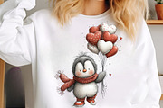 Valentines Day Animals Clipart PNG, an Illustration by SinaCreation (Thumbnail 7 of 11)