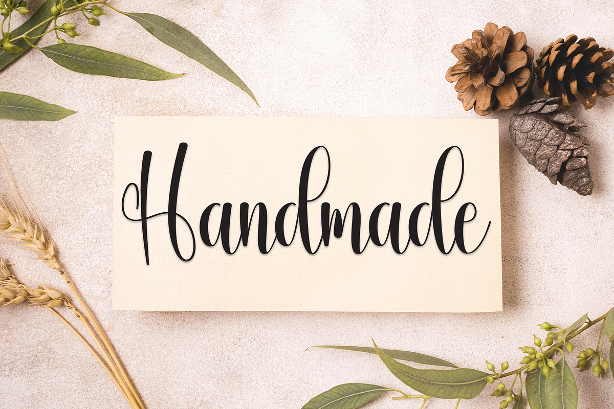 Baseball | Script Font, a Handwritten Font by Scratchones (Photo 5 of 9)