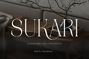 Sukari - Luxury Font, a Serif Font by Salamahtype (Thumbnail 1 of 10)