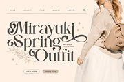 Magical Dream - Luxury Font, a Serif Font by Umitype (Thumbnail 6 of 8)