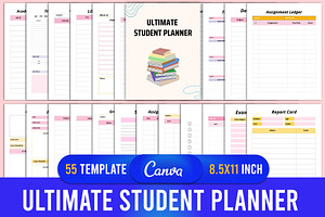 Ultimate Student Planner Canva