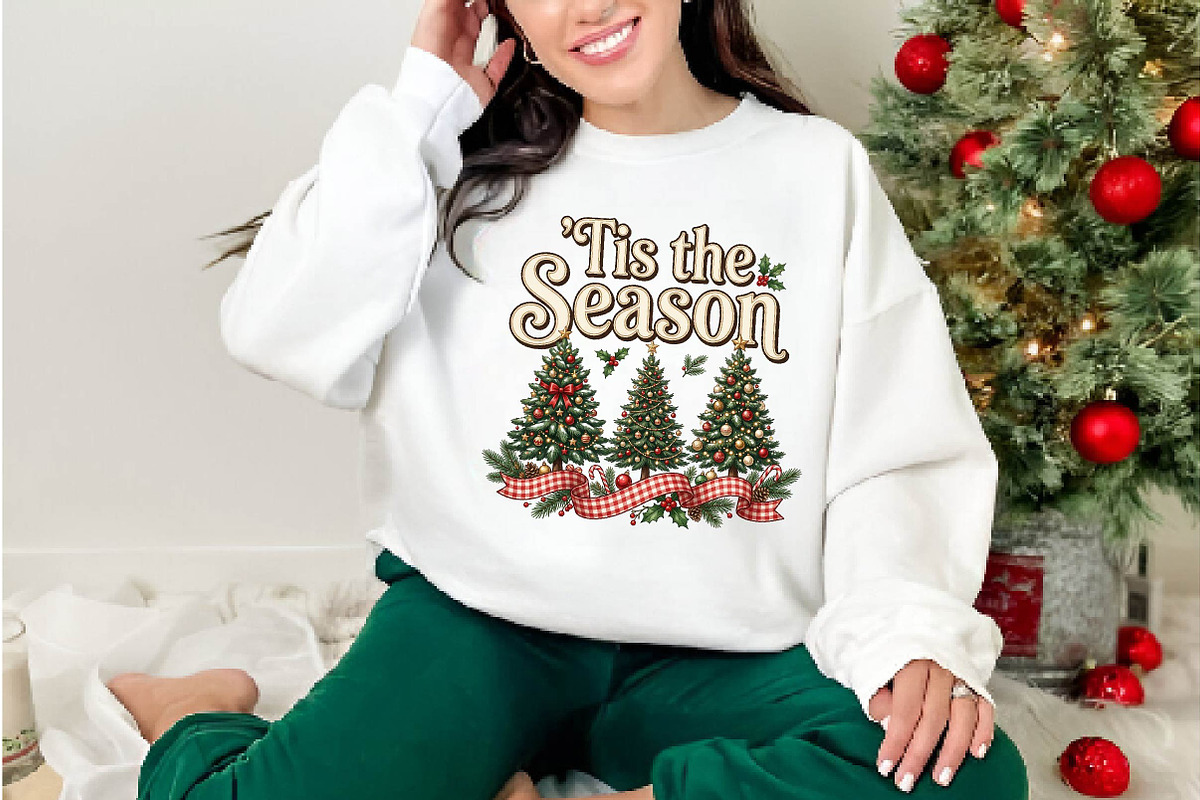 ’Tis the Season Christmas PNG, a Seasonal Illustration by DreamPrint404 (Photo 6 of 6)
