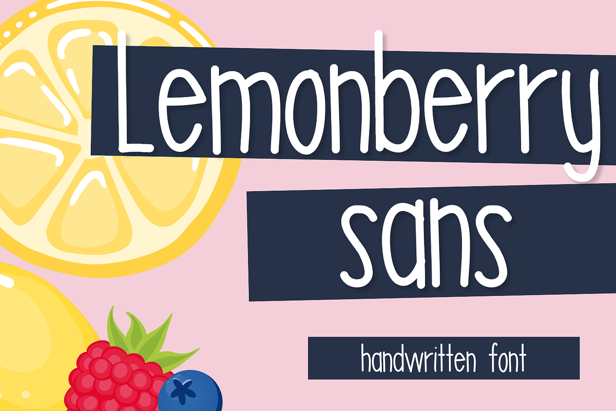 Lemonberry Sans Handwritten Font