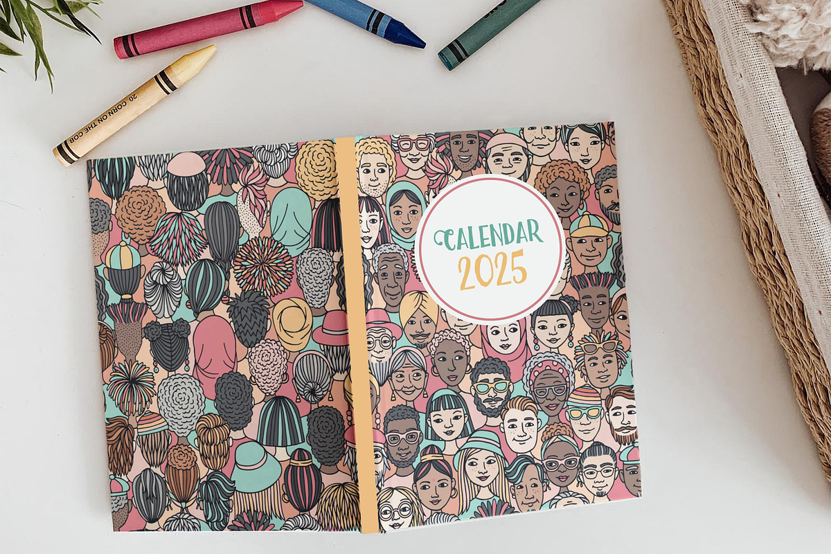 Diverse Doodle Faces – Font & Back, a Person Illustration by Franzi draws (Photo 4 of 6)