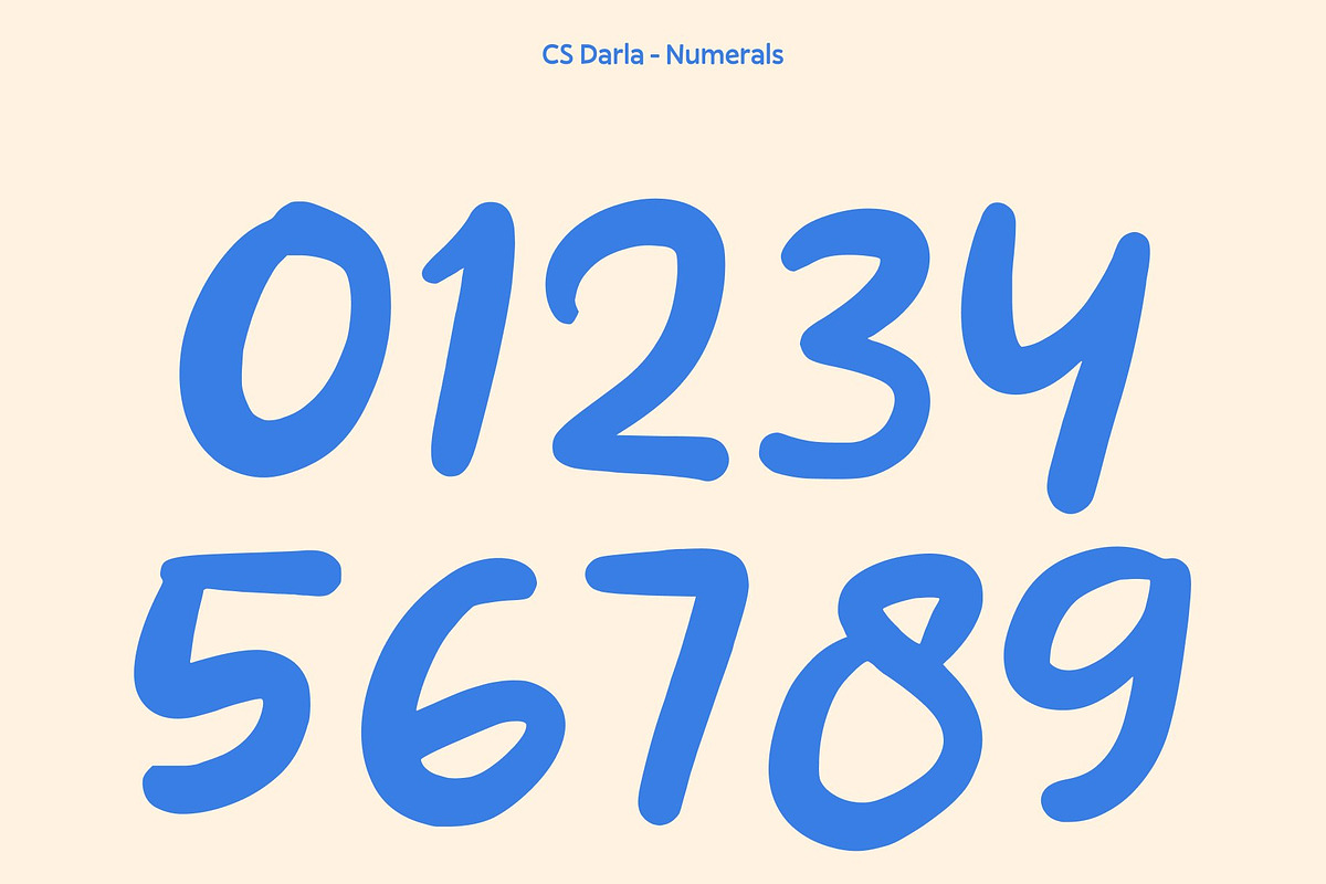 CS Darla – Handwritten Script, a Script Font by Craft Supply Co. (Photo 3 of 8)