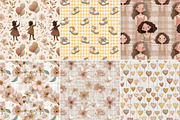 Cowgirl Baby Shower Clipart Set, a Decorative Illustration by Nicole Branger Art (Thumbnail 13 of 23)