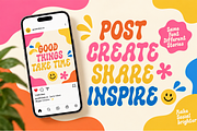 LIQUID JELLY playful display font, a Handwritten Font by cocodesign (Thumbnail 6 of 9)