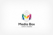 Colorful Media M Logo, a Branding & Logo Template by NasirGrfx (Thumbnail 1 of 3)