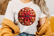 Cute Christmas Sport Balls Clipart, an Illustration by SVGArt (Thumbnail 2 of 8)