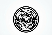 60 Eco Globe Landscape Silhouette, a Technology Illustration by Amazin_art (Thumbnail 36 of 44)