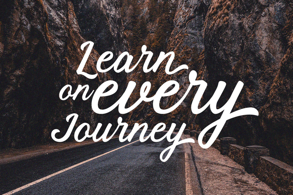Raphelling Script, a Script Font by Littlehand (Photo 8 of 9)