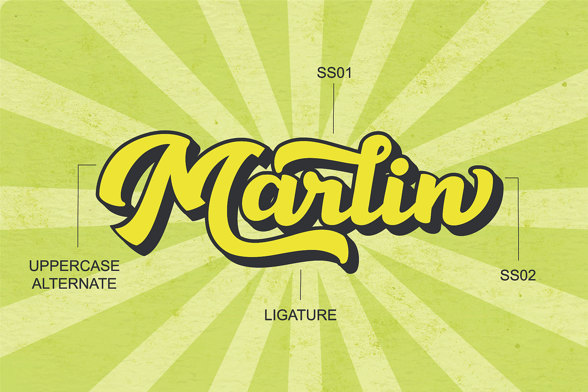 Hamelin // Retro Font preview 2