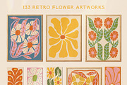 Retro Posters Groovy Flower Market, a Decorative Illustration by Ayya Studio (Thumbnail 5 of 16)