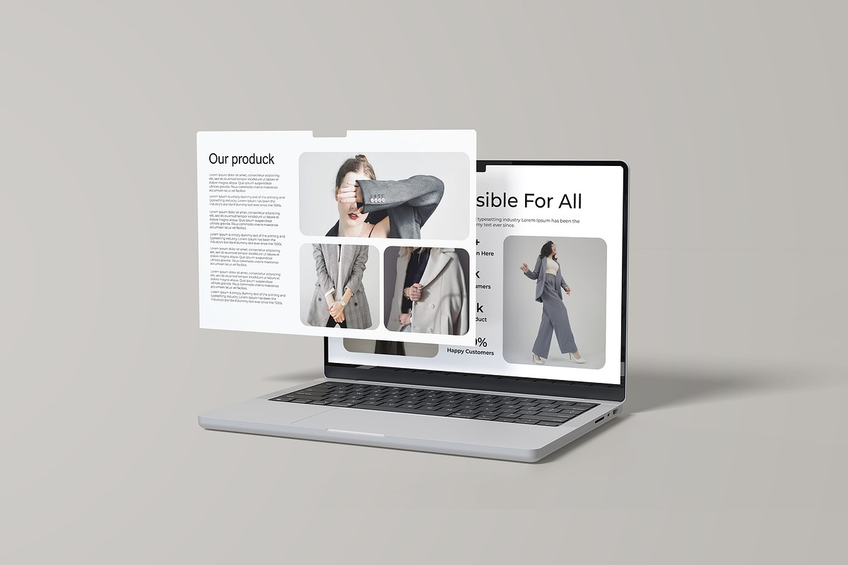 Laptop Screen Mockup, a Mac Mockup by Lxadesign (Photo 5 of 11)