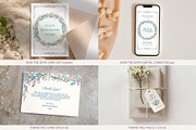Wildflowers Wedding Invitation, an Invitation Template by SabaIslam.Studio (Thumbnail 4 of 7)