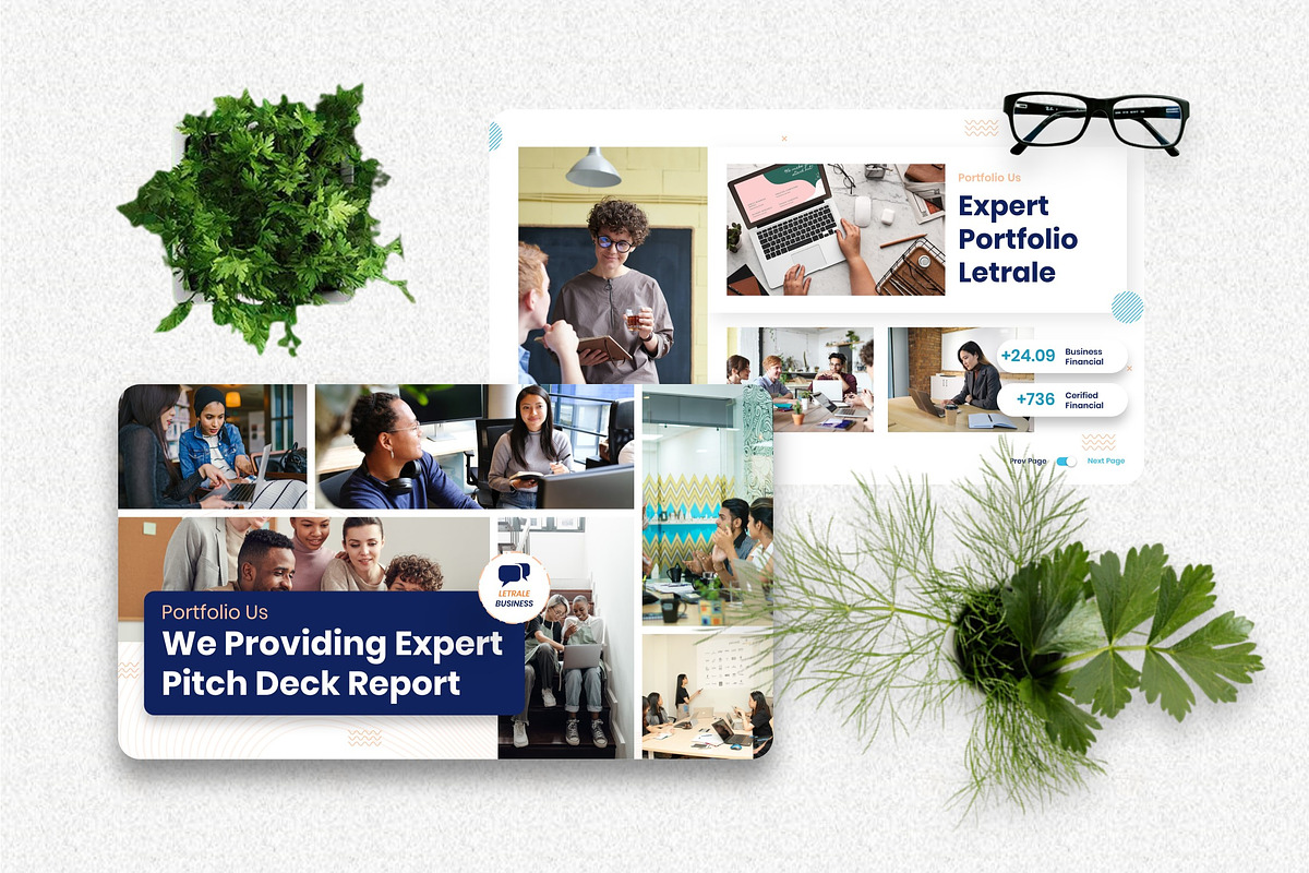 Letrale - Pitch Deck Keynote, a Presentation Template by Dhabee (Photo 2 of 7)