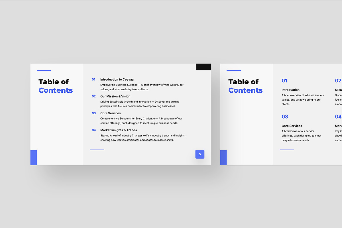Ceevaa PowerPoint Template preview 3