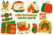 Christmas Vector Pack #03, an Object Graphic by MEDZ (Thumbnail 1 of 3)