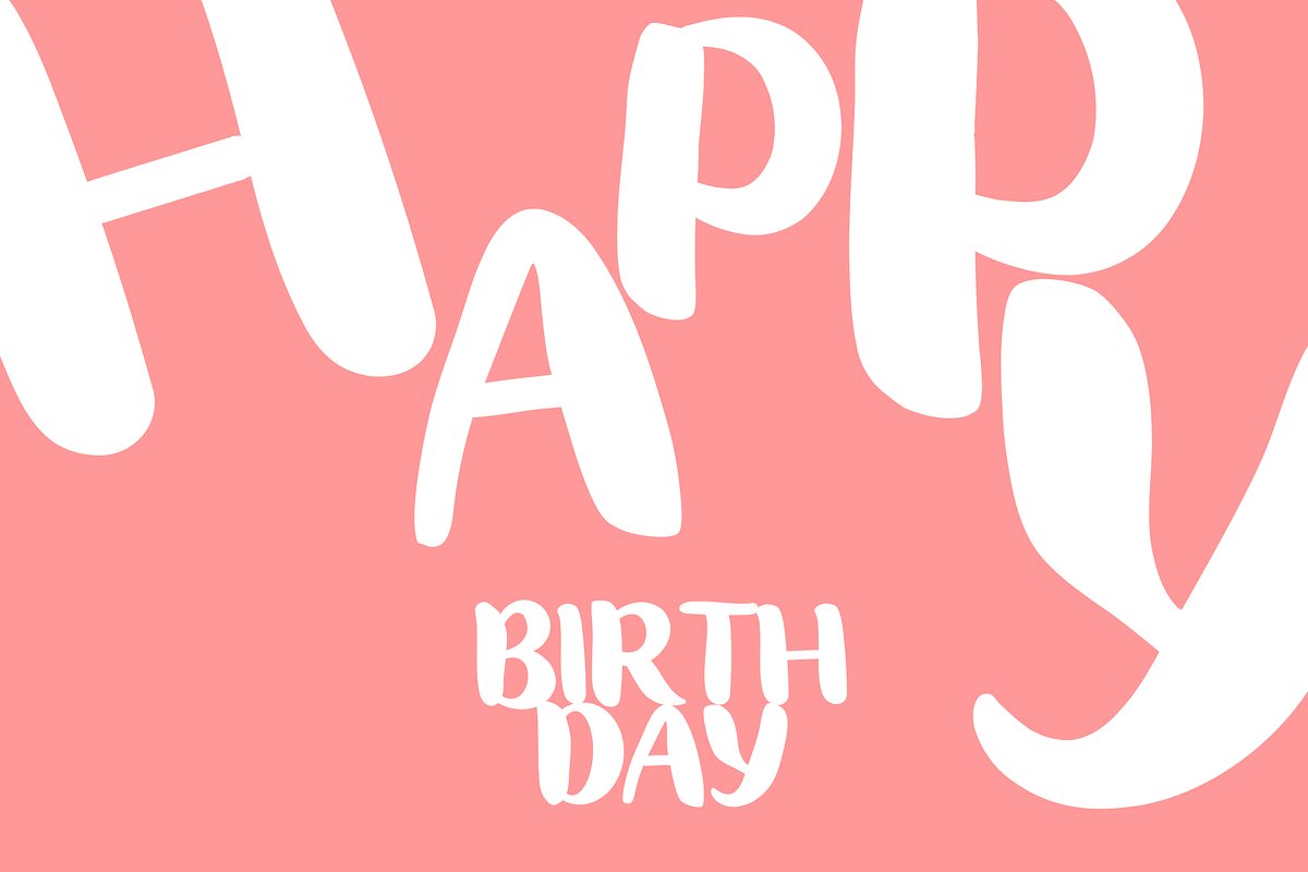 Bold Bust Handcrafted font, a Sans Serif Font by Mehul Munjani (Photo 2 of 10)