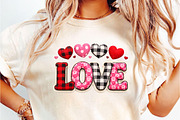 Valentine’s Day Heart LOVE PNG, an Illustration by DreamCafeArt (Thumbnail 4 of 8)