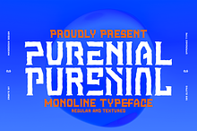 Purenial Font