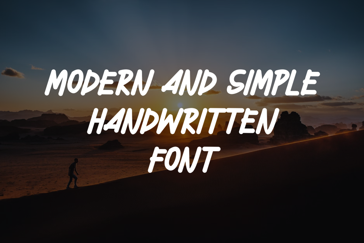 Lekhas Podho - Font, a Handwritten Font by artchiles_design (Photo 2 of 5)