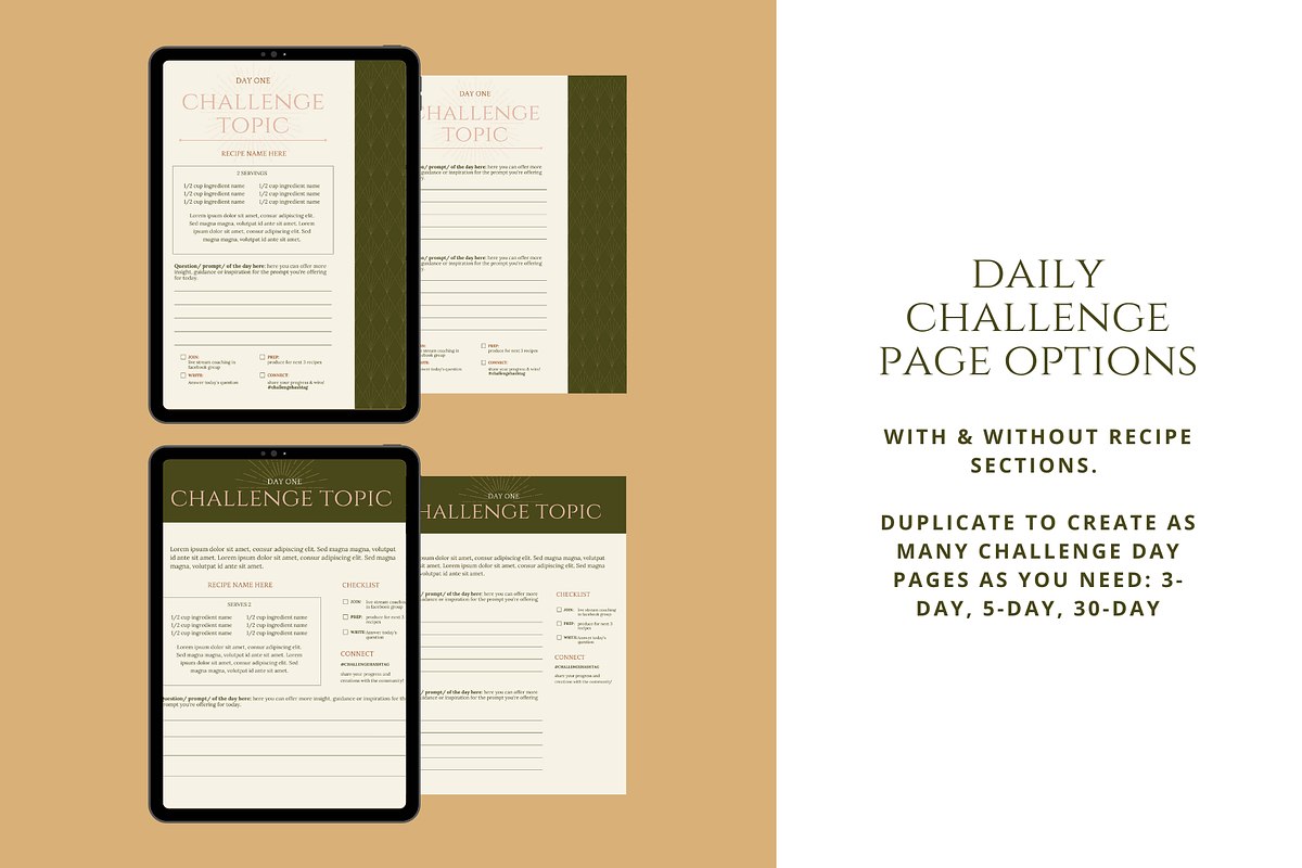 Spirituality & Mindfulness Templates, a Magazine Template by Brand Spanking You (Photo 11 of 25)