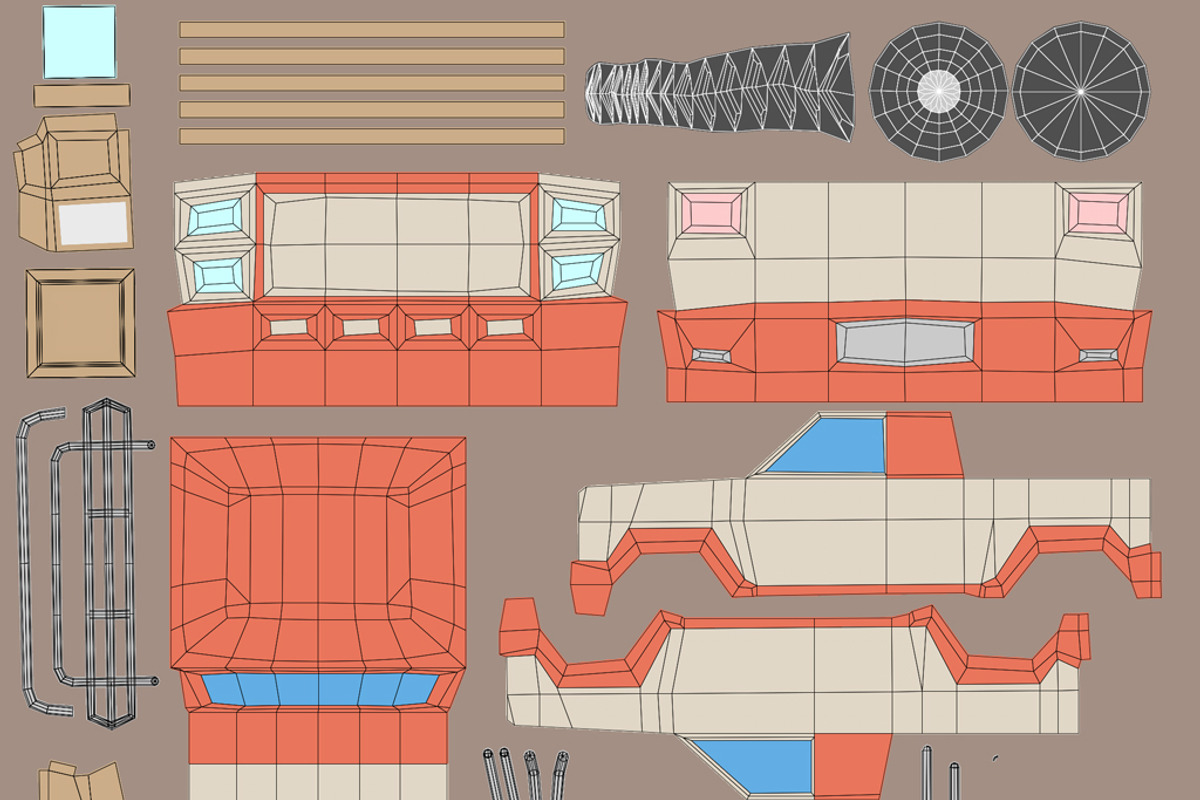 Cartoon Racing Car Pack Low Poly, a Cars & Vehicle 3D Model by Low Poly Lab (Photo 5 of 20)