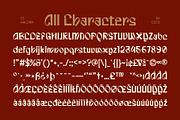 CS Halora – Decorative Font, a Sans Serif Font by Craft Supply Co. (Thumbnail 8 of 8)
