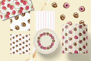Raspberry. Watercolor Clip Art, a Food Illustration by Farida Bik (Thumbnail 10 of 11)