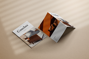 A4 Bifold Brochure Mockup Bundle 51