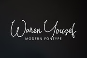 Waren Yousef, a Handwritten Font by HaKi Studio (Thumbnail 1 of 5)