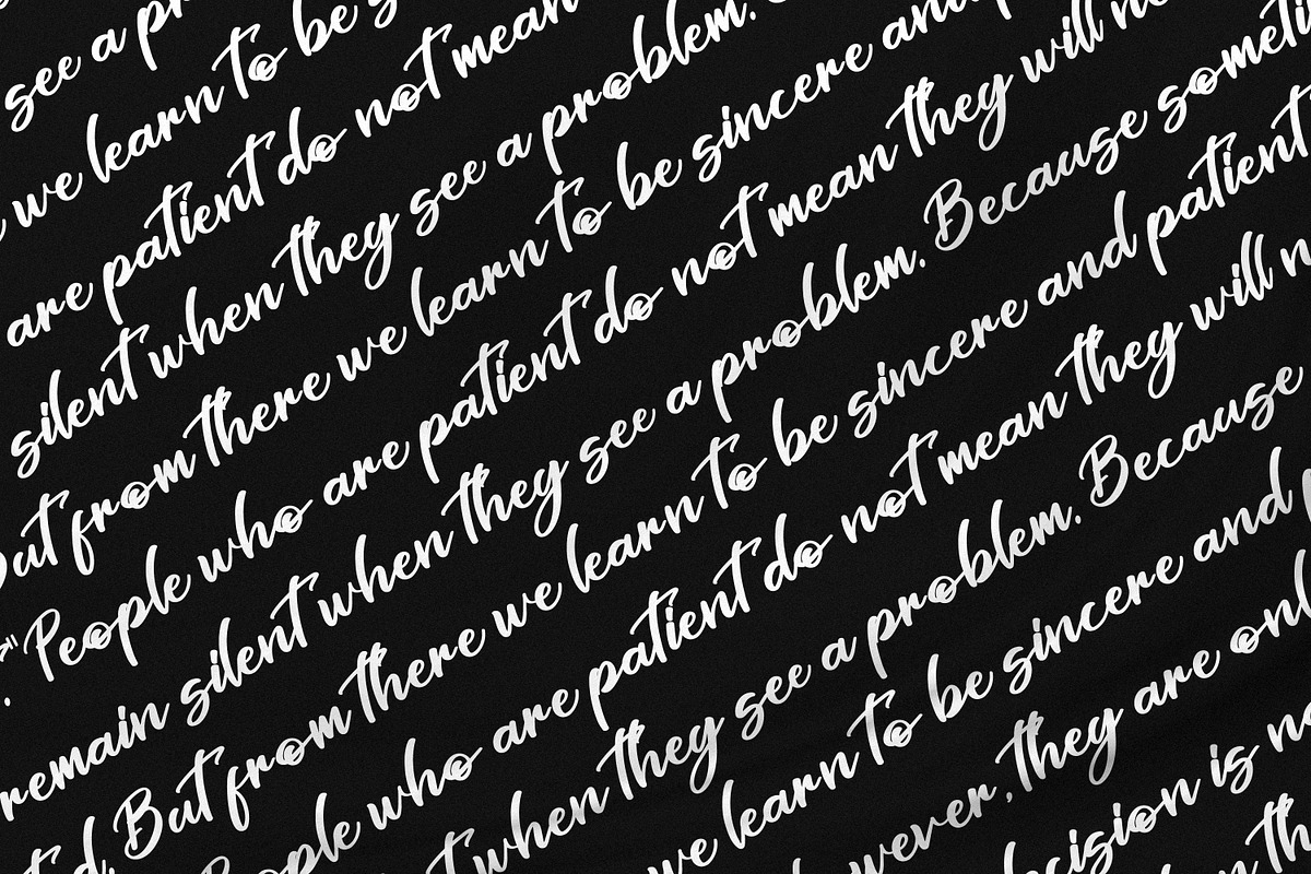 Orttega, a Script Font by Goresan Studio (Photo 13 of 15)