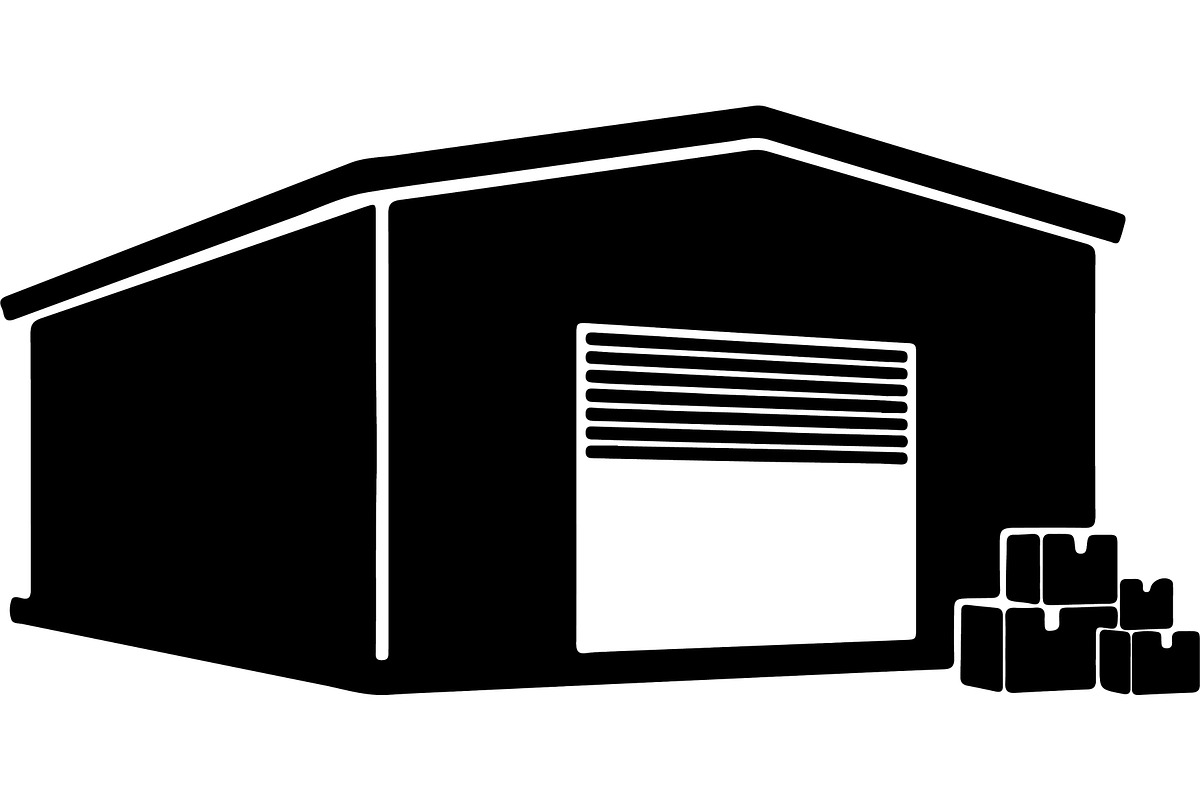 Warehouse and industrial building, a Decorative Illustration by jahid234 (Photo 7 of 13)