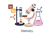 Different school subjects set, an Education Illustration by Good Studio (Thumbnail 2 of 22)