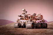 Curiosity Rover Mars 3d model vray, a Cars & Vehicle 3D Model by konstantin.ermolaev (Thumbnail 3 of 6)