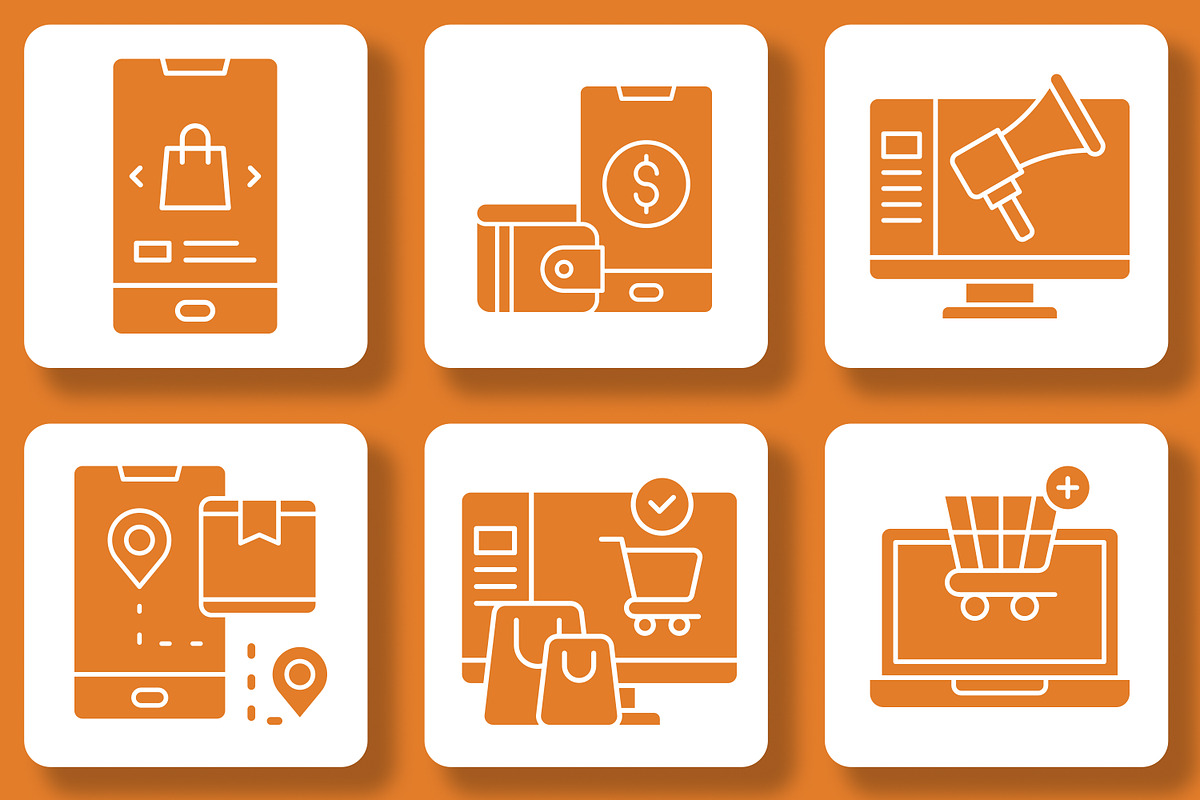 E-Commerce Icons vol 1, a Solid Icon by Tekuni (Photo 6 of 8)
