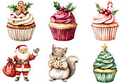 Cute Christmas Clipart Bundle, an Illustration by Daily.Designs (Thumbnail 2 of 5)