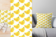 Watercolor fruits & 10 cool patterns, a Wallpaper Graphic by Natasha Koltsova (Thumbnail 5 of 8)