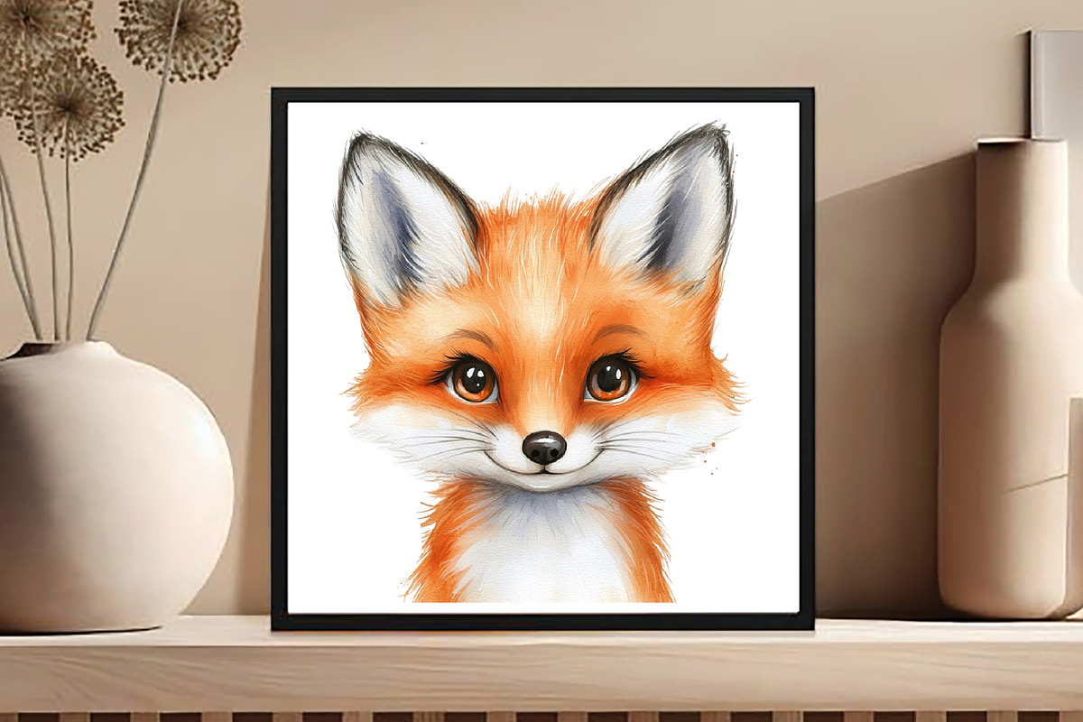 Animals Face Clipart, an Illustration by DreamCafeArt (Photo 5 of 5)