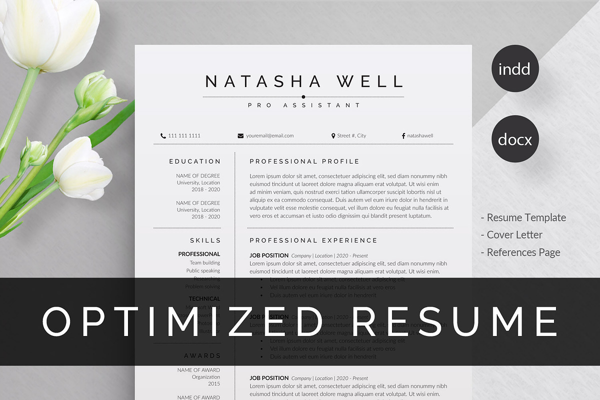 Resume/CV, a Resume Template by Mr-Template (Photo 1 of 7)