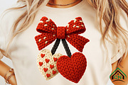 Faux Crochet Valentines Day Png, an Illustration by Craft Nest (Thumbnail 4 of 7)