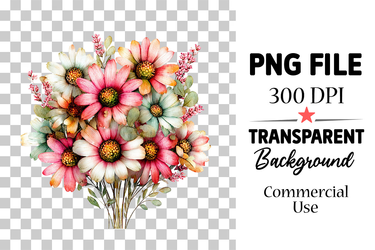 Whimsical Cottage Summer Floral, a Transportation Illustration by Watercolor design (Photo 4 of 6)