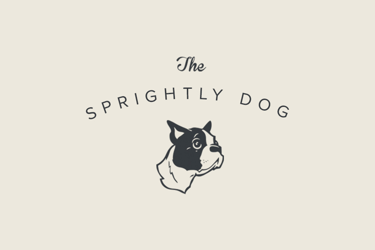Dog Puppy Sprightly Logo, a Branding & Logo Template by Brand Society (Photo 1 of 4)