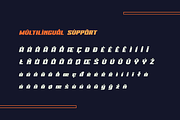 LAROF | Athletic Font, a Font by twinstd (Thumbnail 11 of 13)